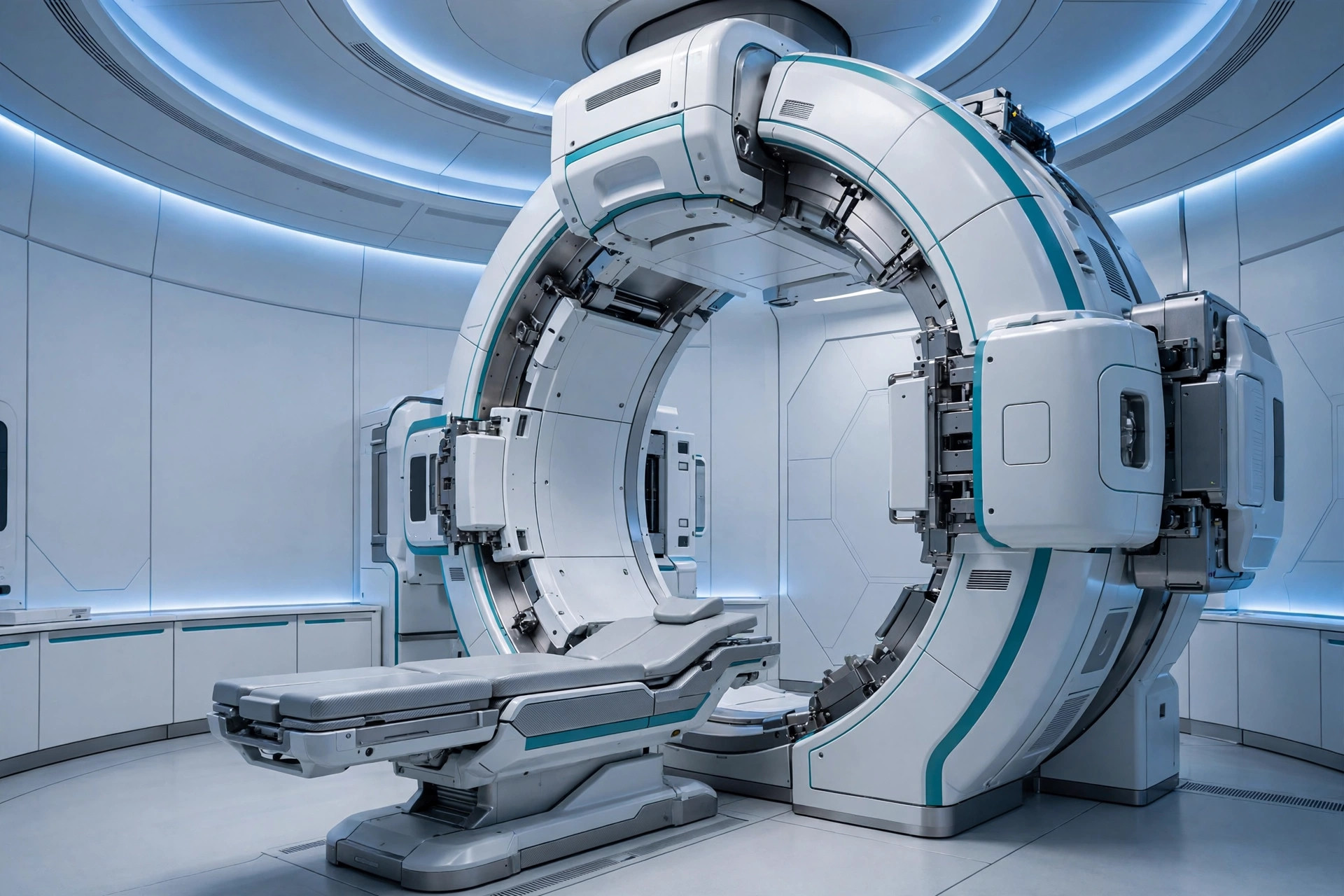 Proton therapy suite